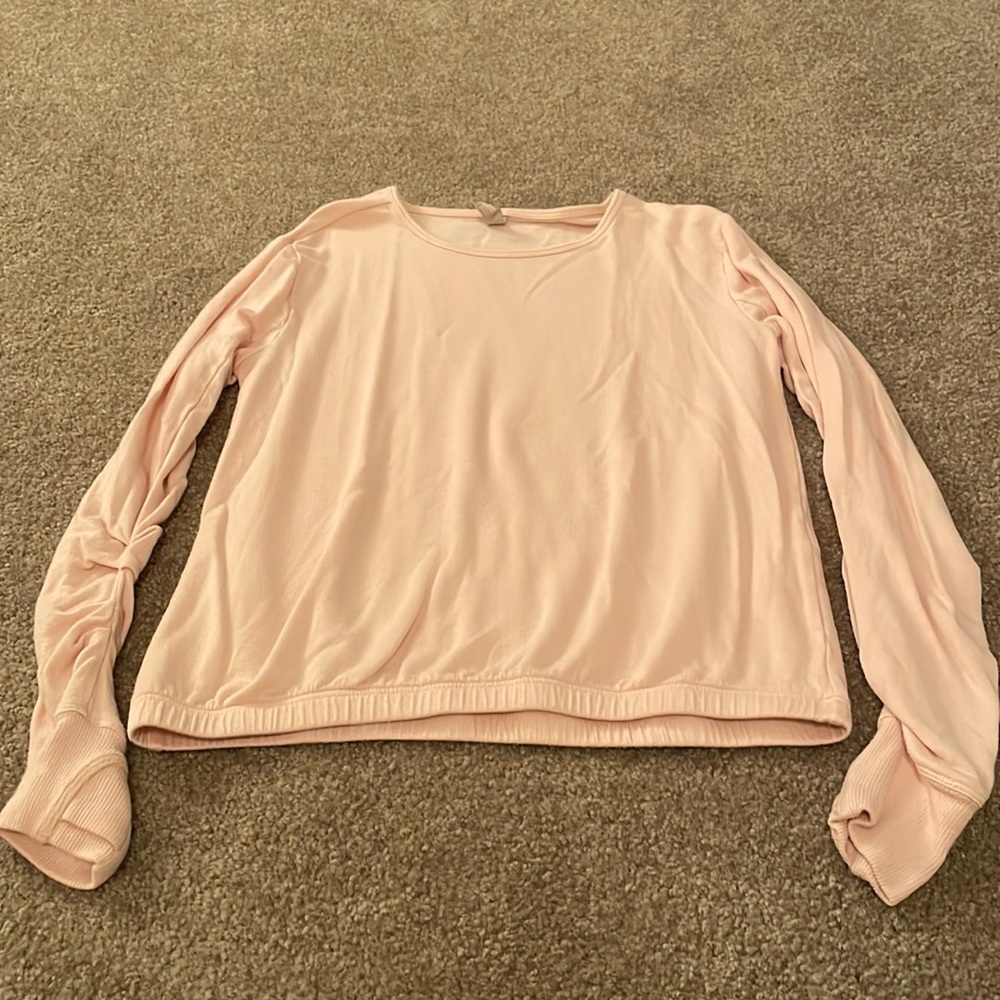Athleta girl pale pink top for kids!